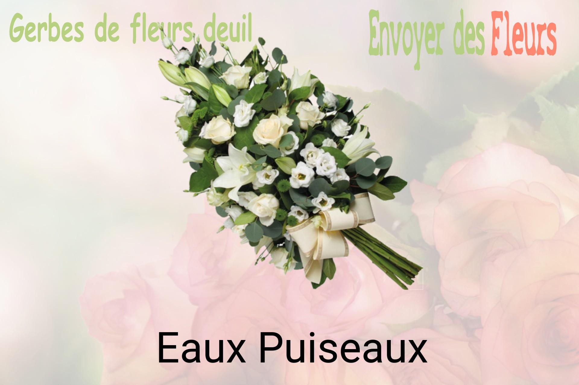Gerbe de fleurs de deuil livrée à Eaux-Puiseaux